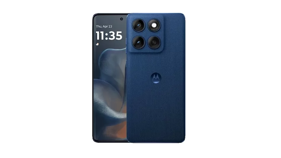 మోటోరోలా ఎడ్జ్ 70 5G స్మార్ట్‌ఫోన్ రెండర్ 12GB RAM 512GB storage త్రీ కెమెరా సెటప్